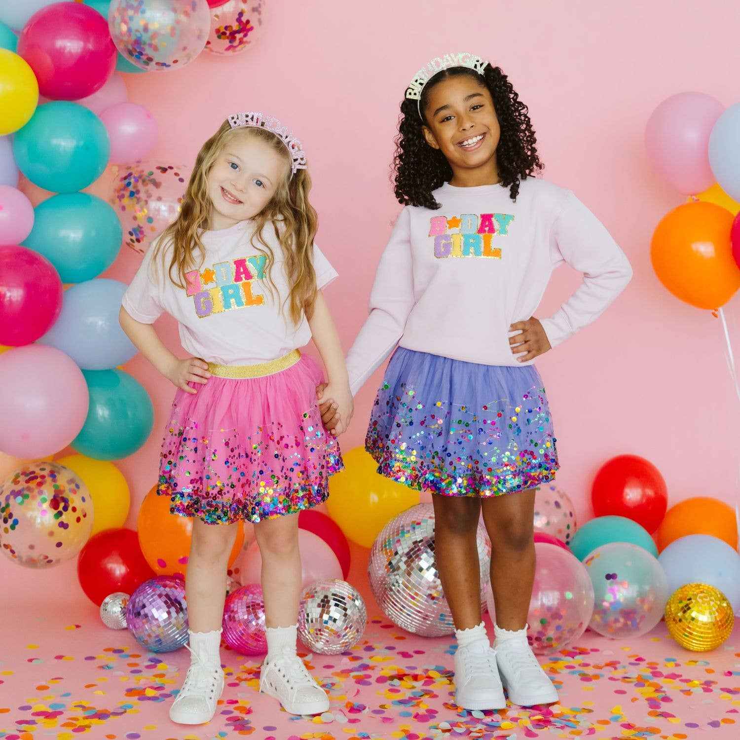 Pink 'Birthday Girl' Headband