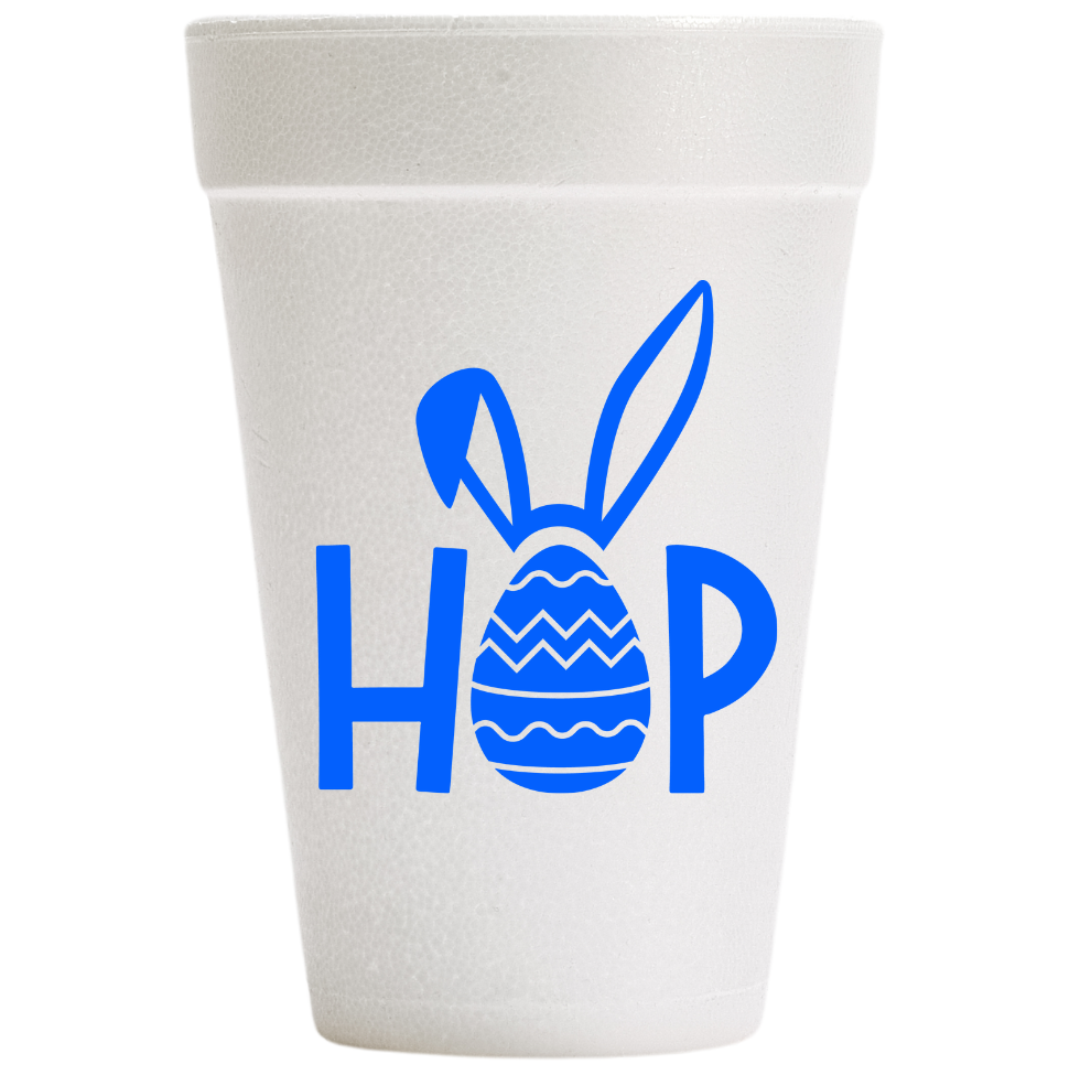 Easter Hop - Foam Cups