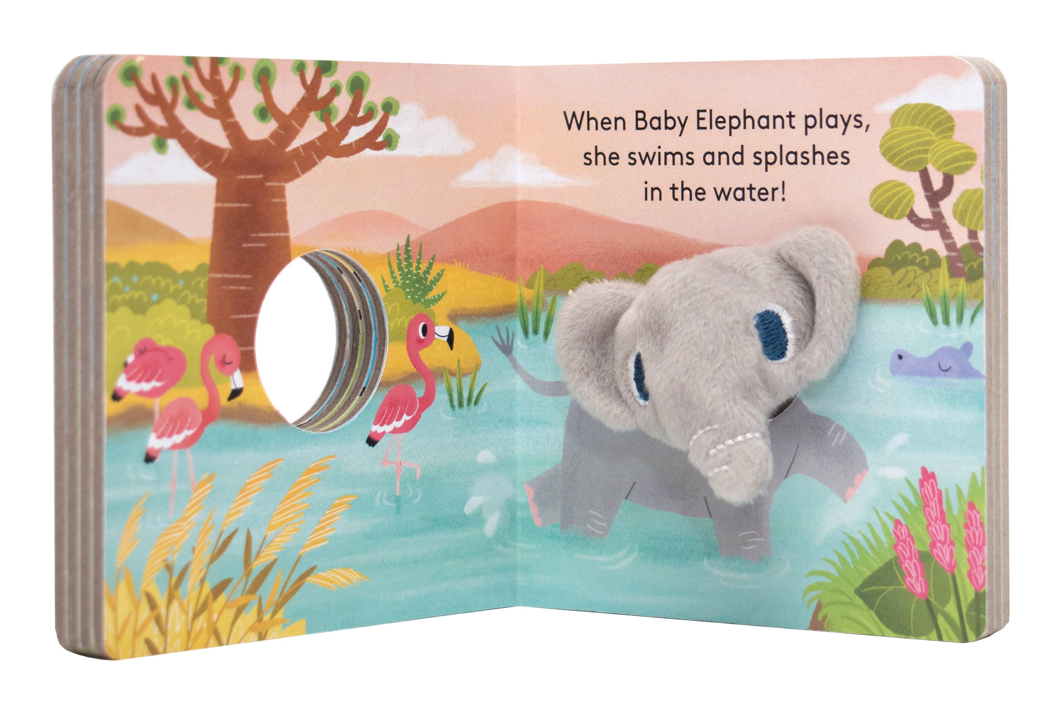 Baby Elephant: Finger Puppet Book