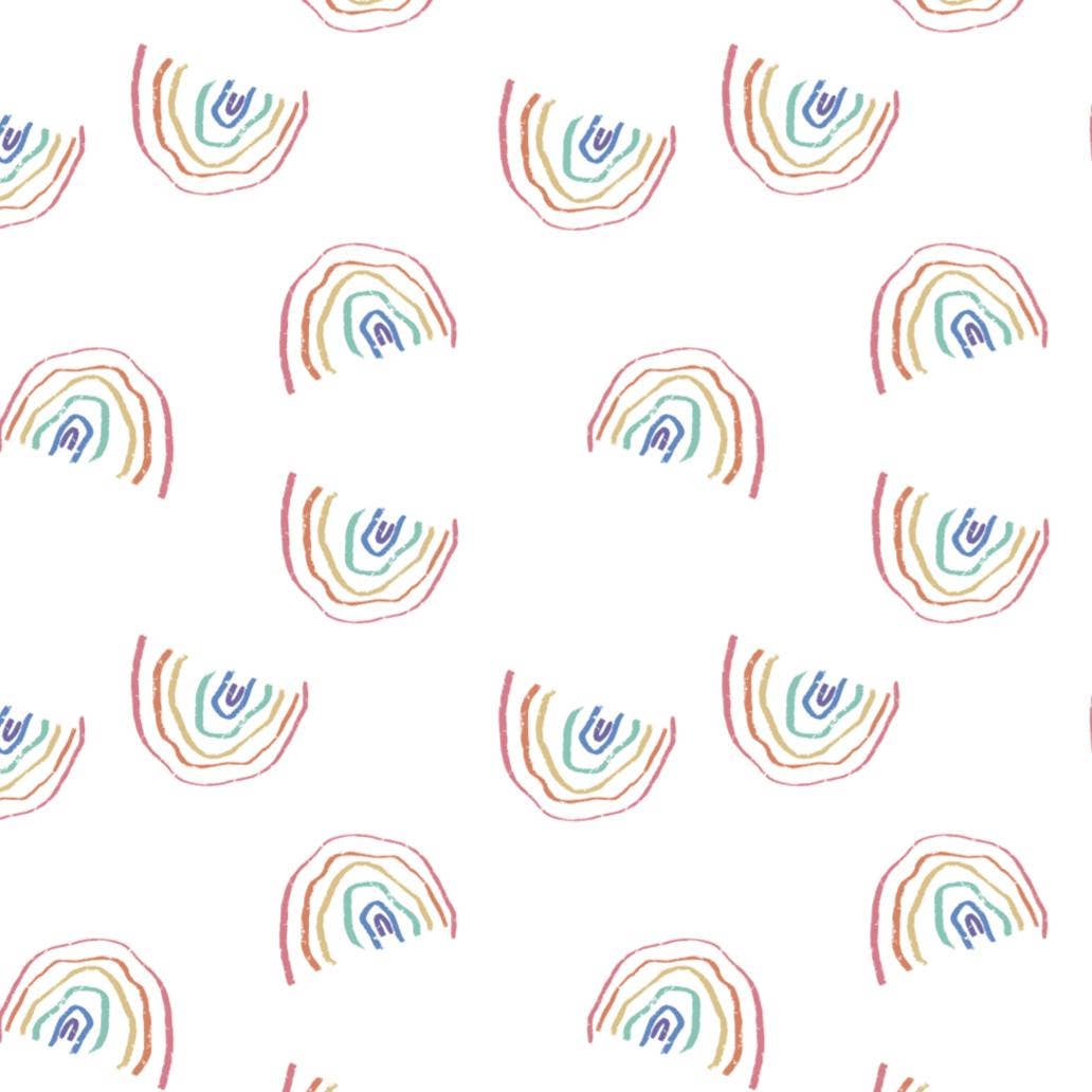 Over The Rainbow Muslin Swaddle