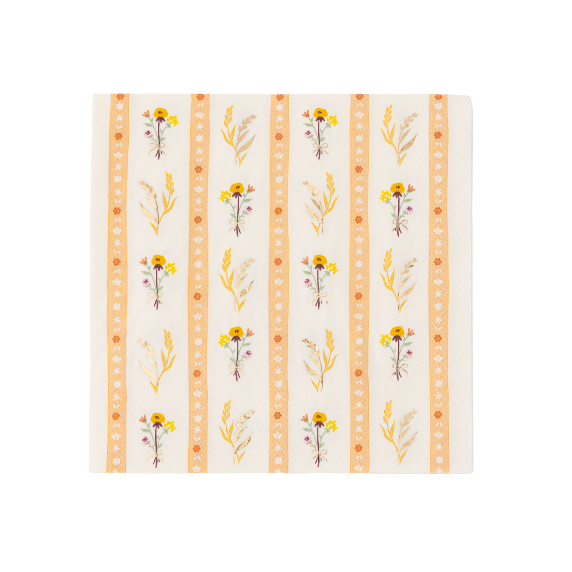 Cozy Fall Florals Dinner Napkins