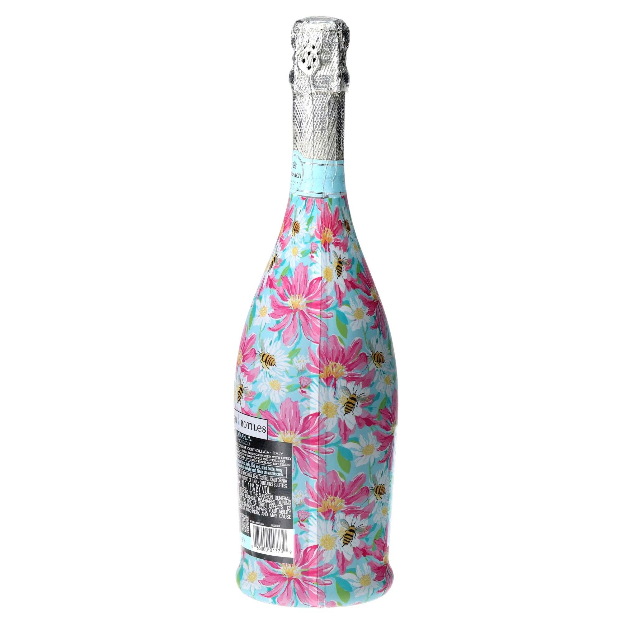 Busy Bee Garden Prosecco Bottle Wrap