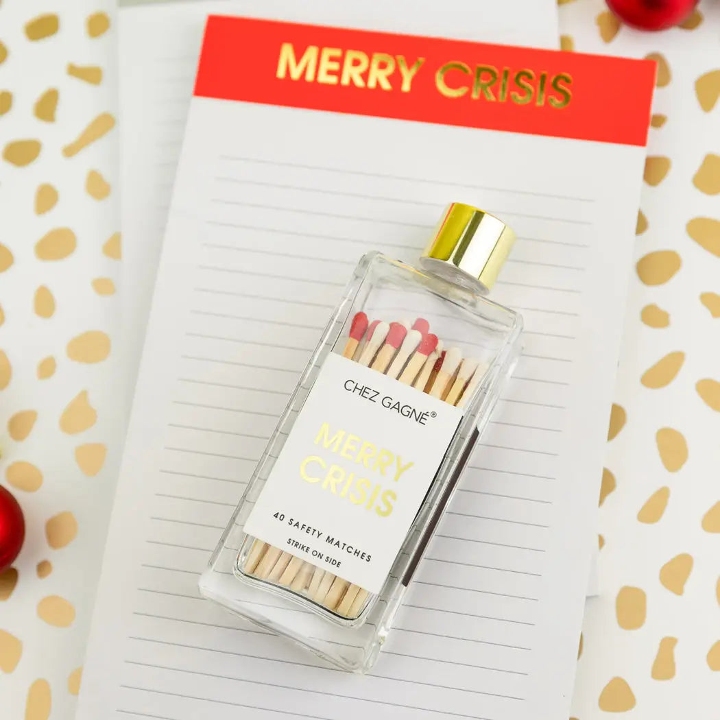 'Merry Crisis' Notepad