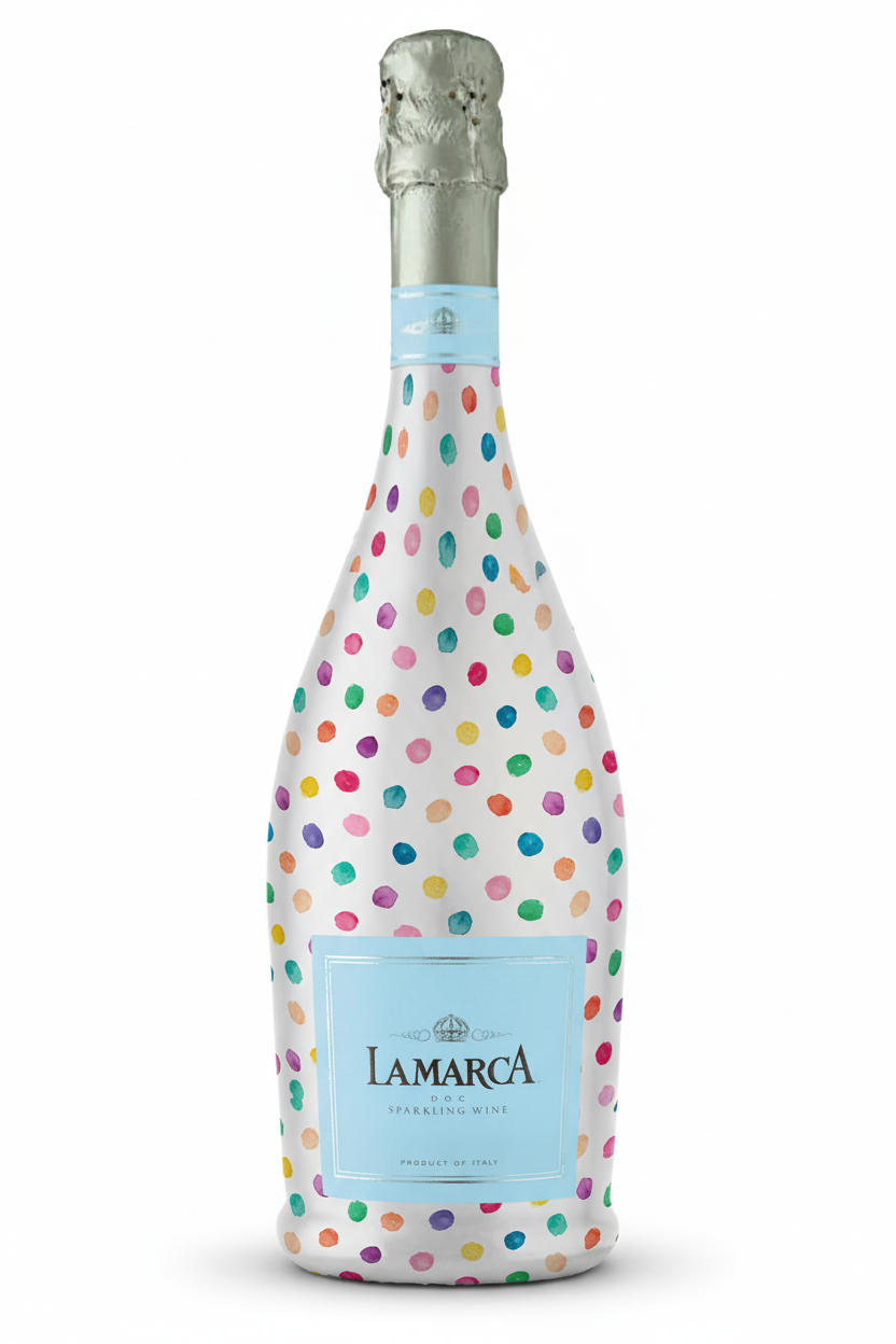Beau Bottles Colorful Dots - Prosecco Collection