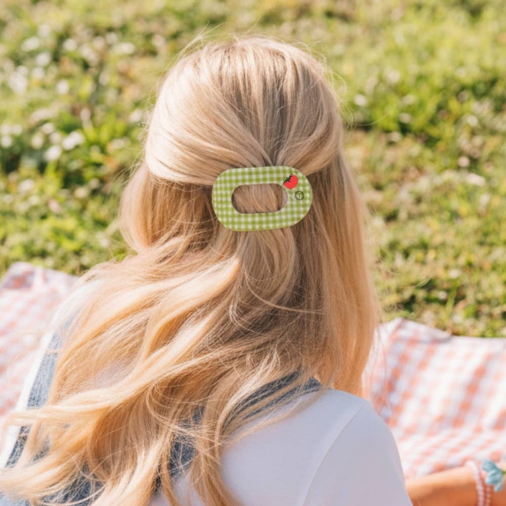 Flat Round Hair Clip | Small | Locally Grown