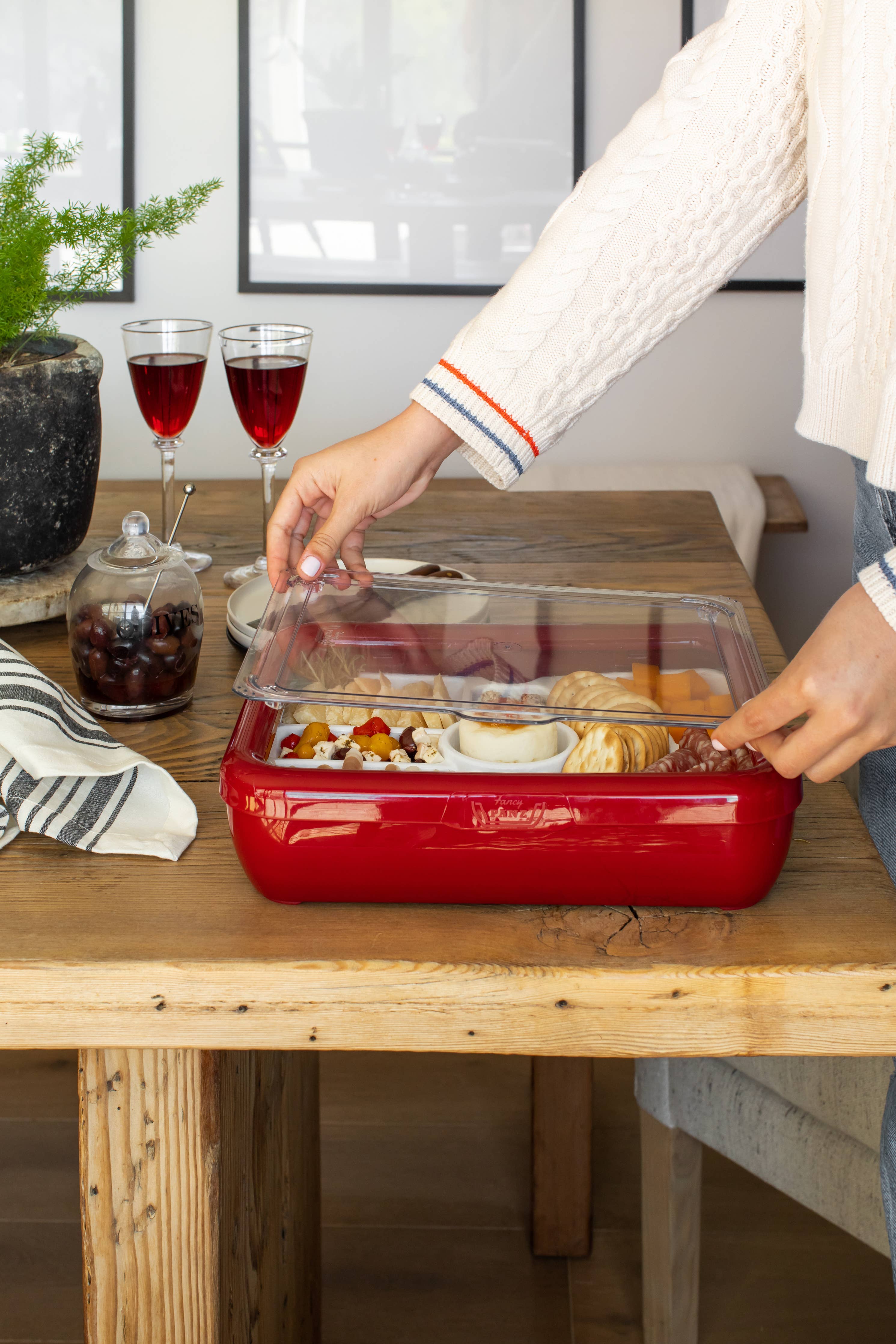 Fancy Panz® Charcuterie/Veggie Tray Insert