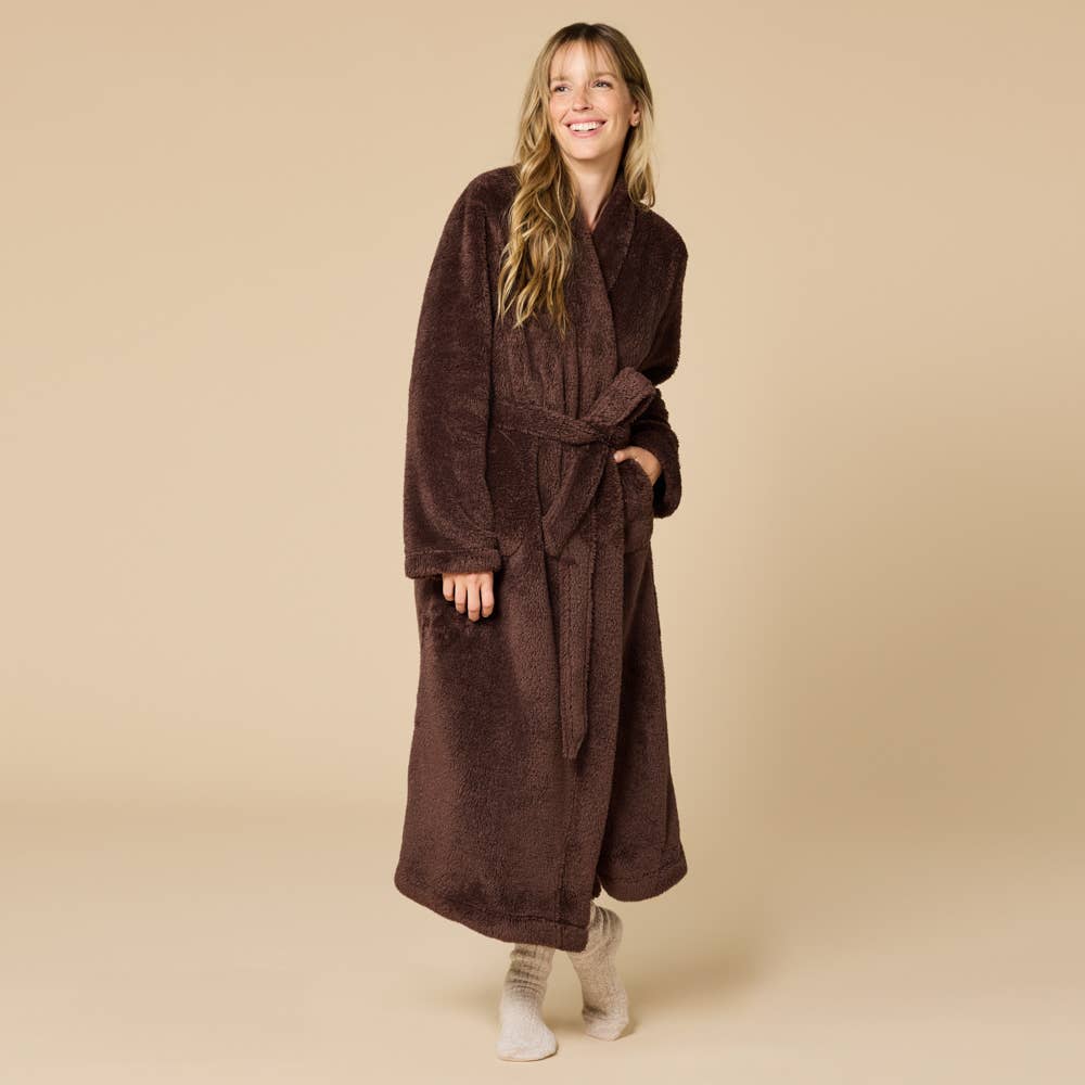 Espresso DreamPlush Wrap Robe