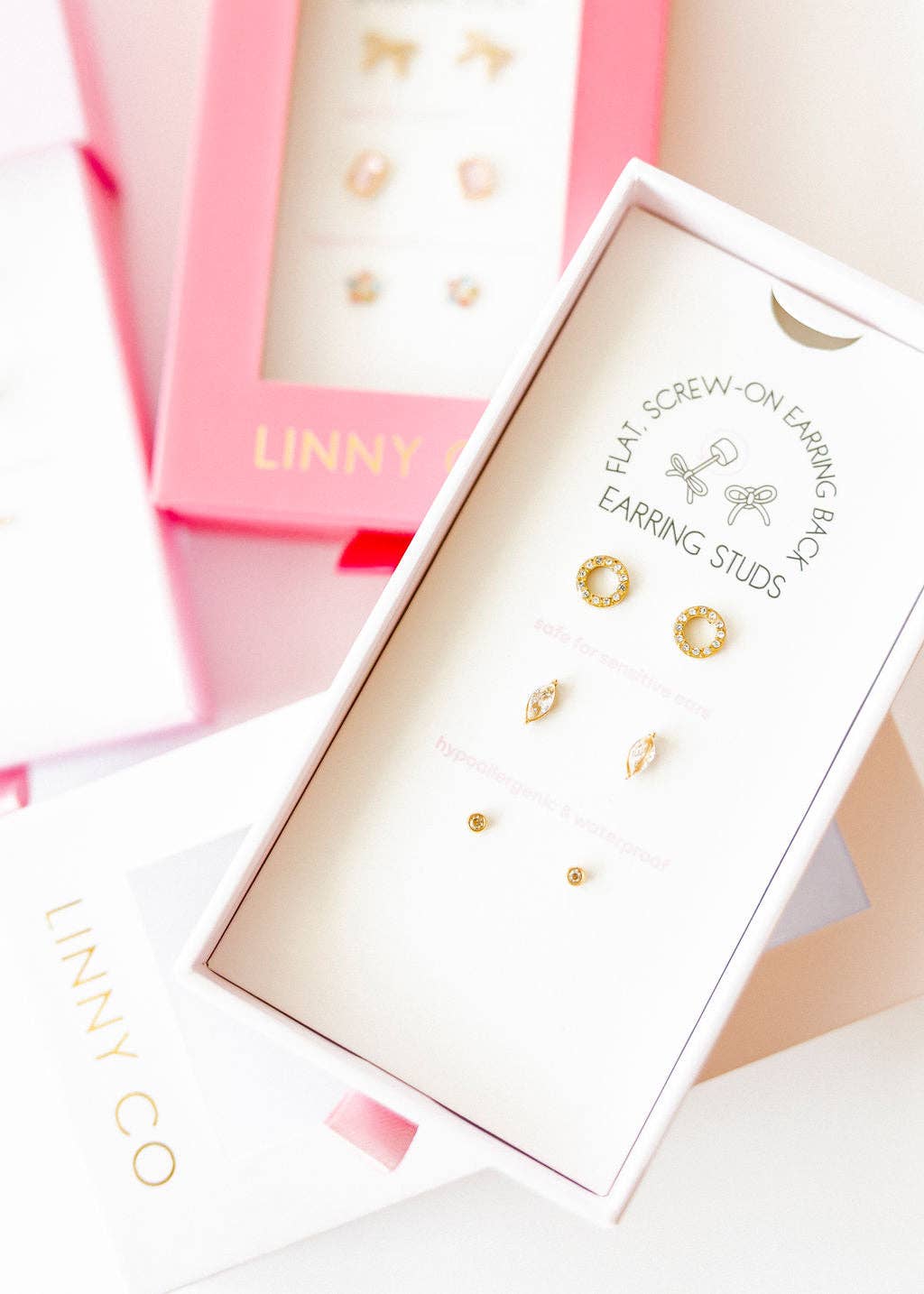 The Signature Set - Screwback Stud Earrings