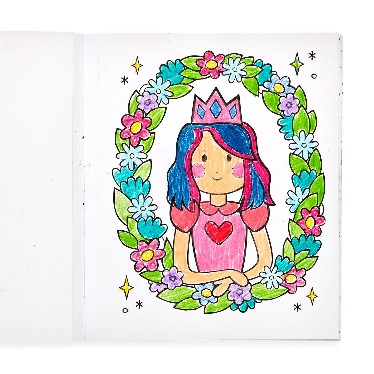 Princess & Fairies Color-in' Book