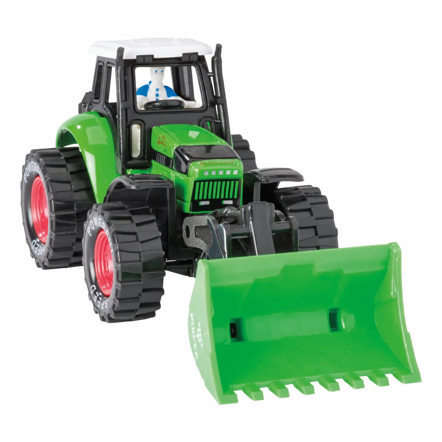 Diecast Scoop Tractor Toy