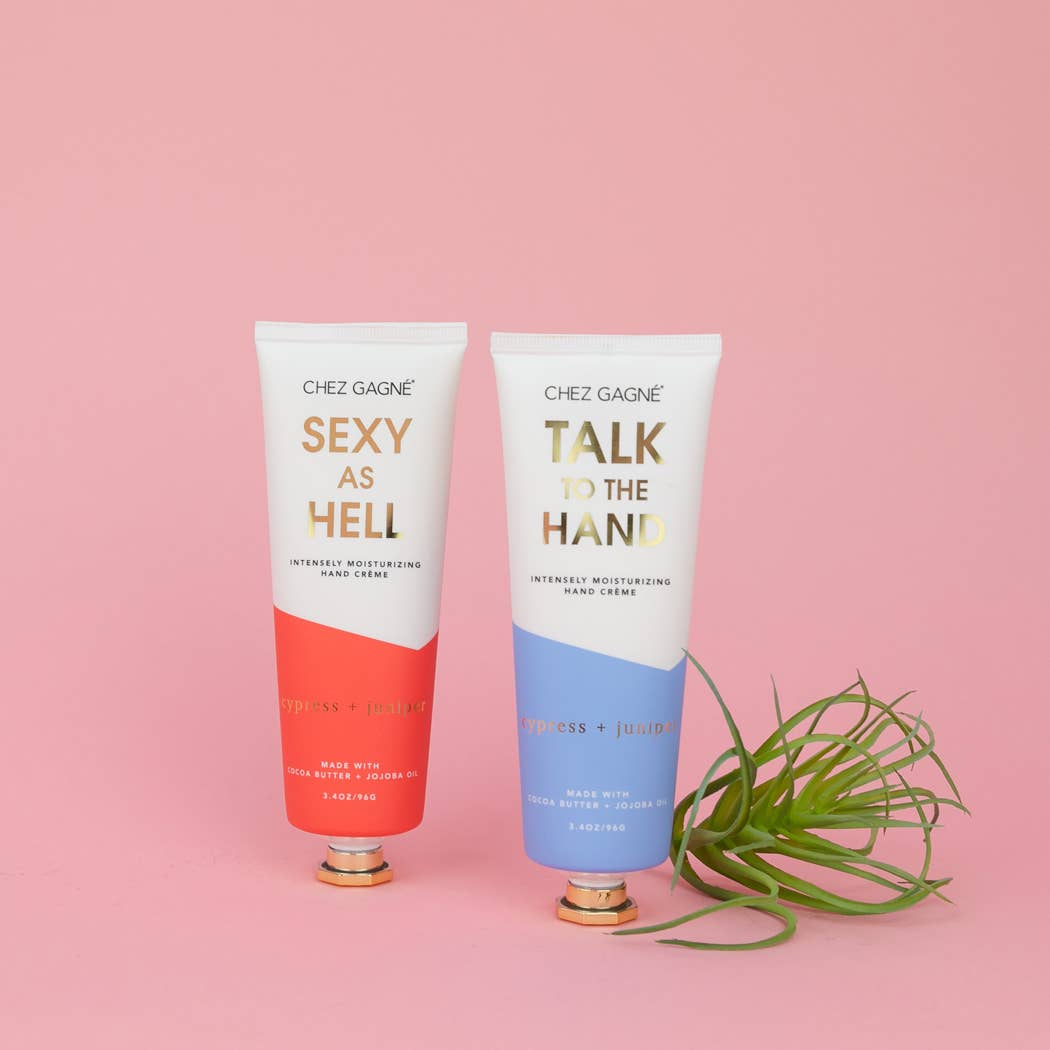 Talk to the Hand Cypress + Juniper Hand Crème