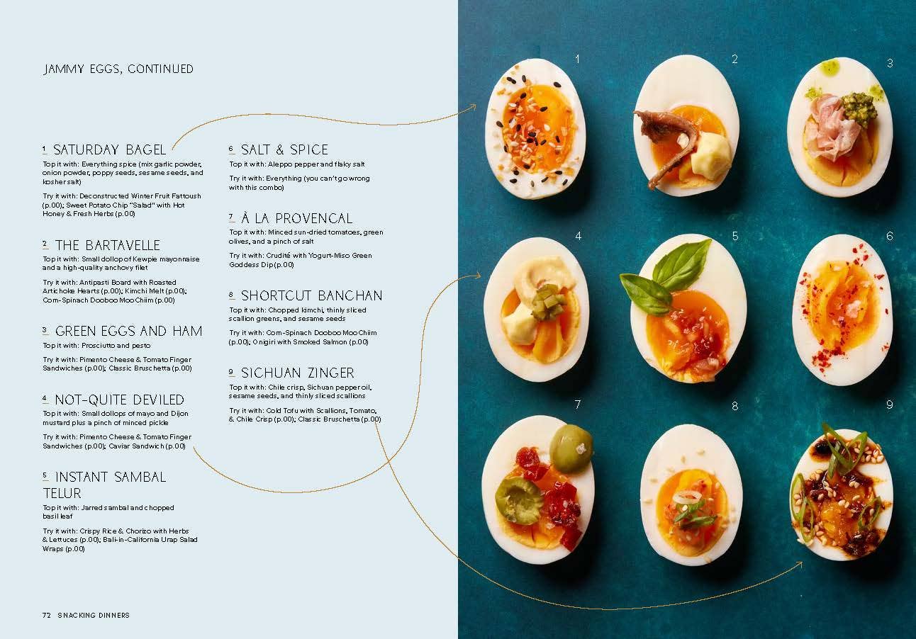 'Snacking Dinners' Cookbook