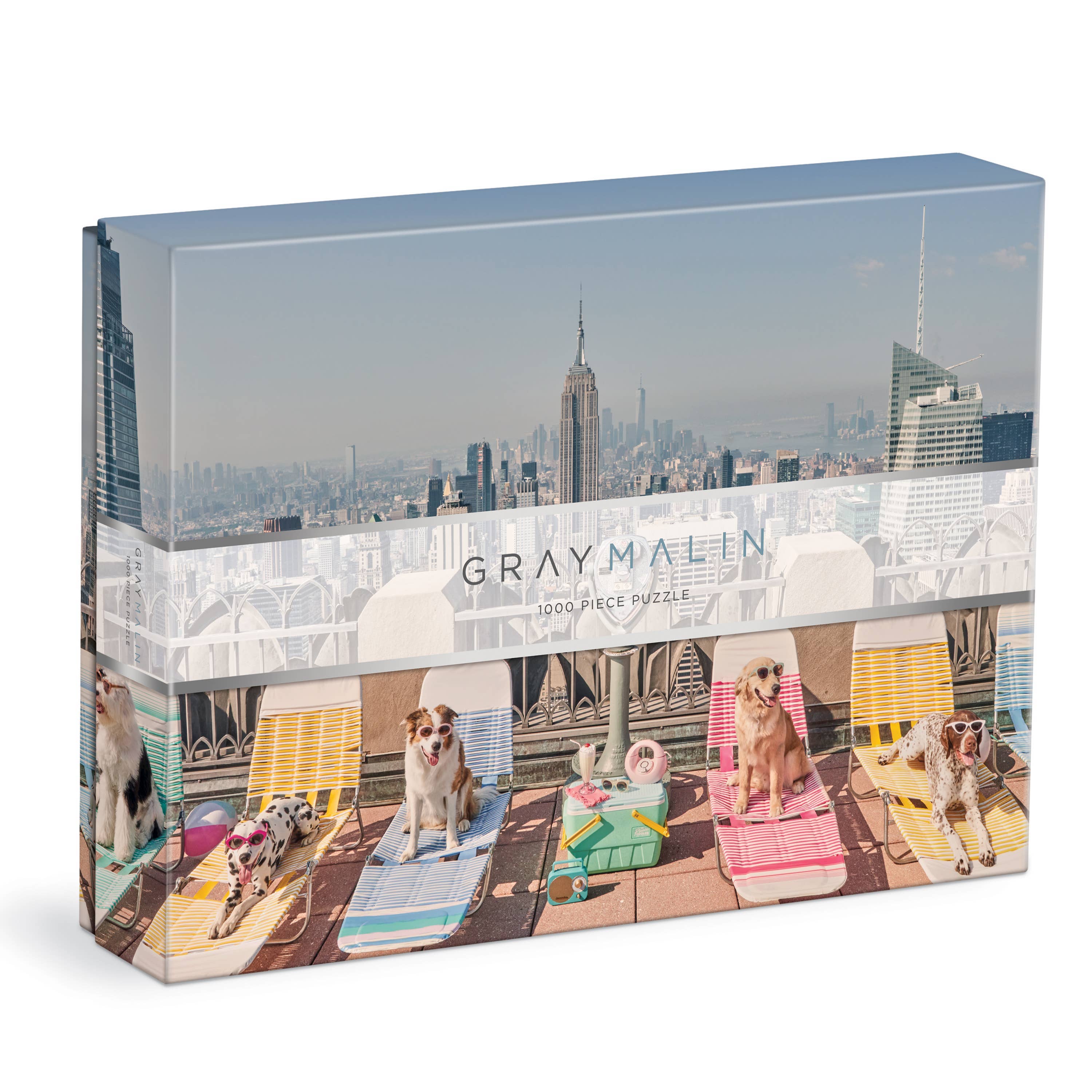Gray Malin The Dogs of New York City 1,000 Piece Puzzle