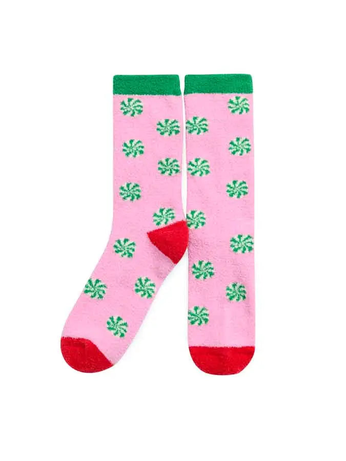 Pink Peppermint Socks