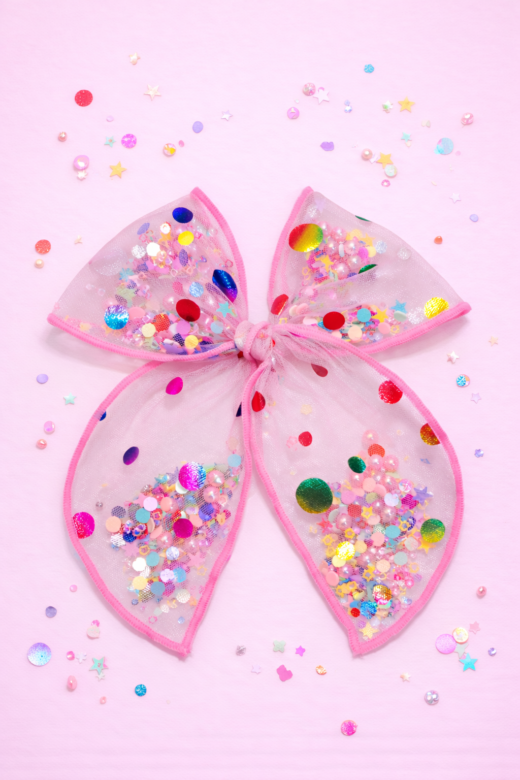 Hair Party Mesh Shaker Bow