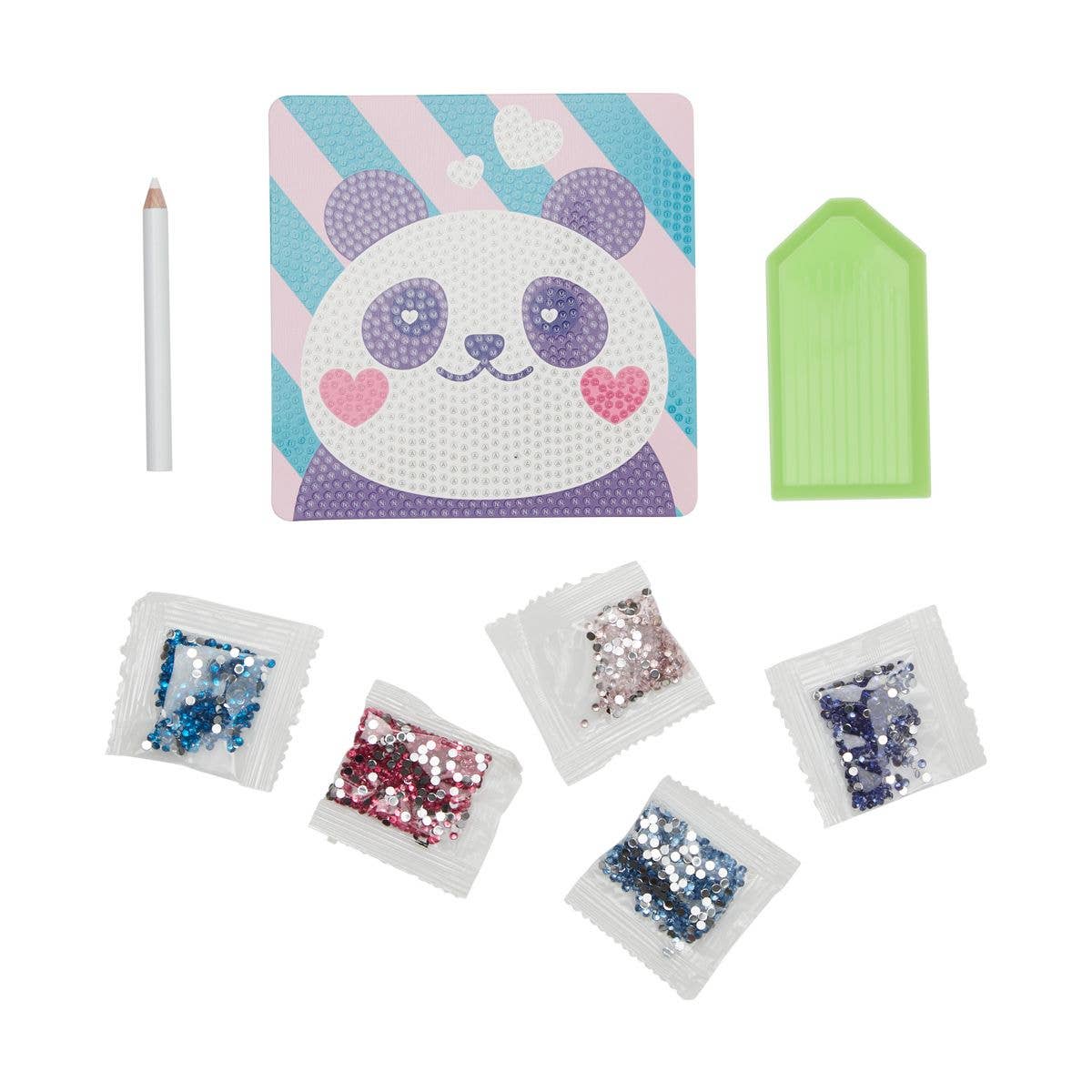 Pretty Panda Razzle Dazzle DIY Mini Gem Art Kit