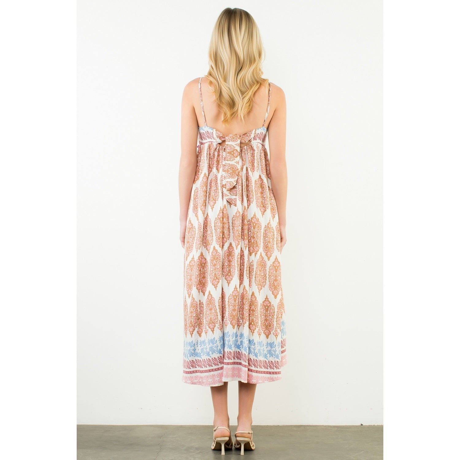 Boho Print Maxi Dress