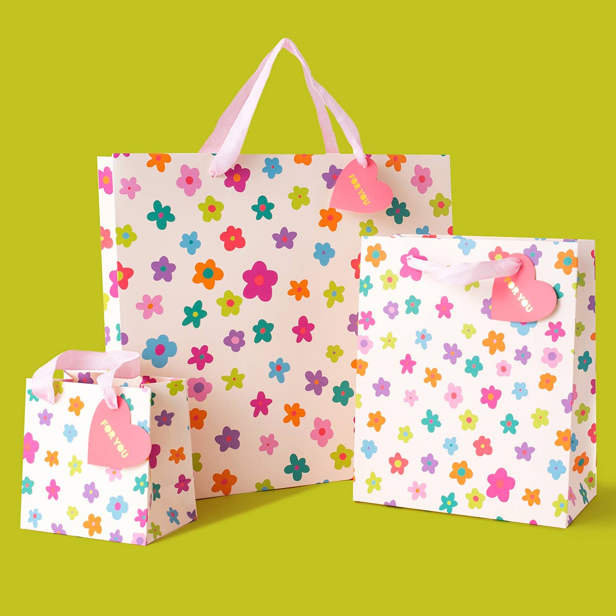 Happy Flowers Gift Bags - Large