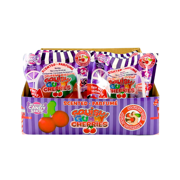 Gummy Cherries Scented Squishy