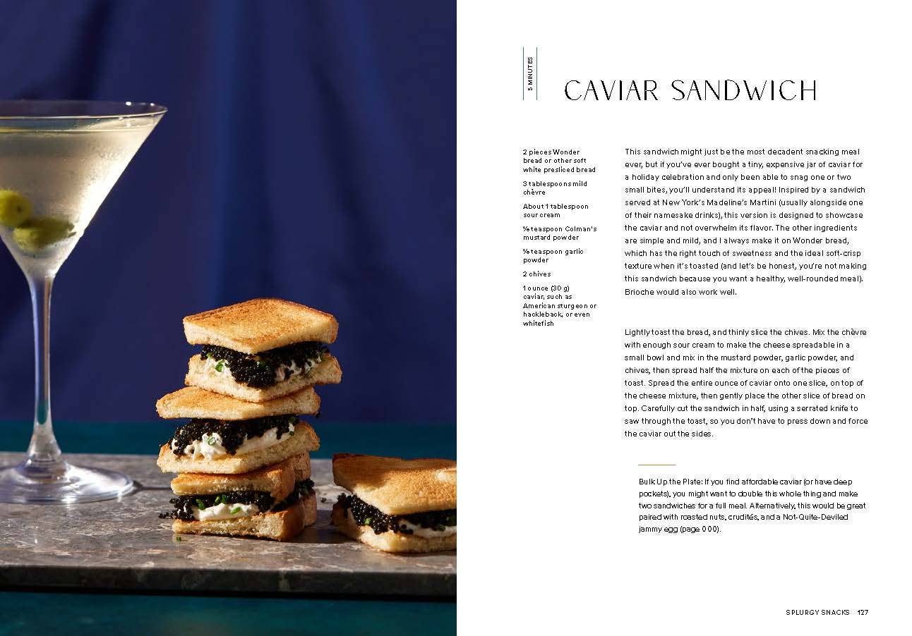 'Snacking Dinners' Cookbook