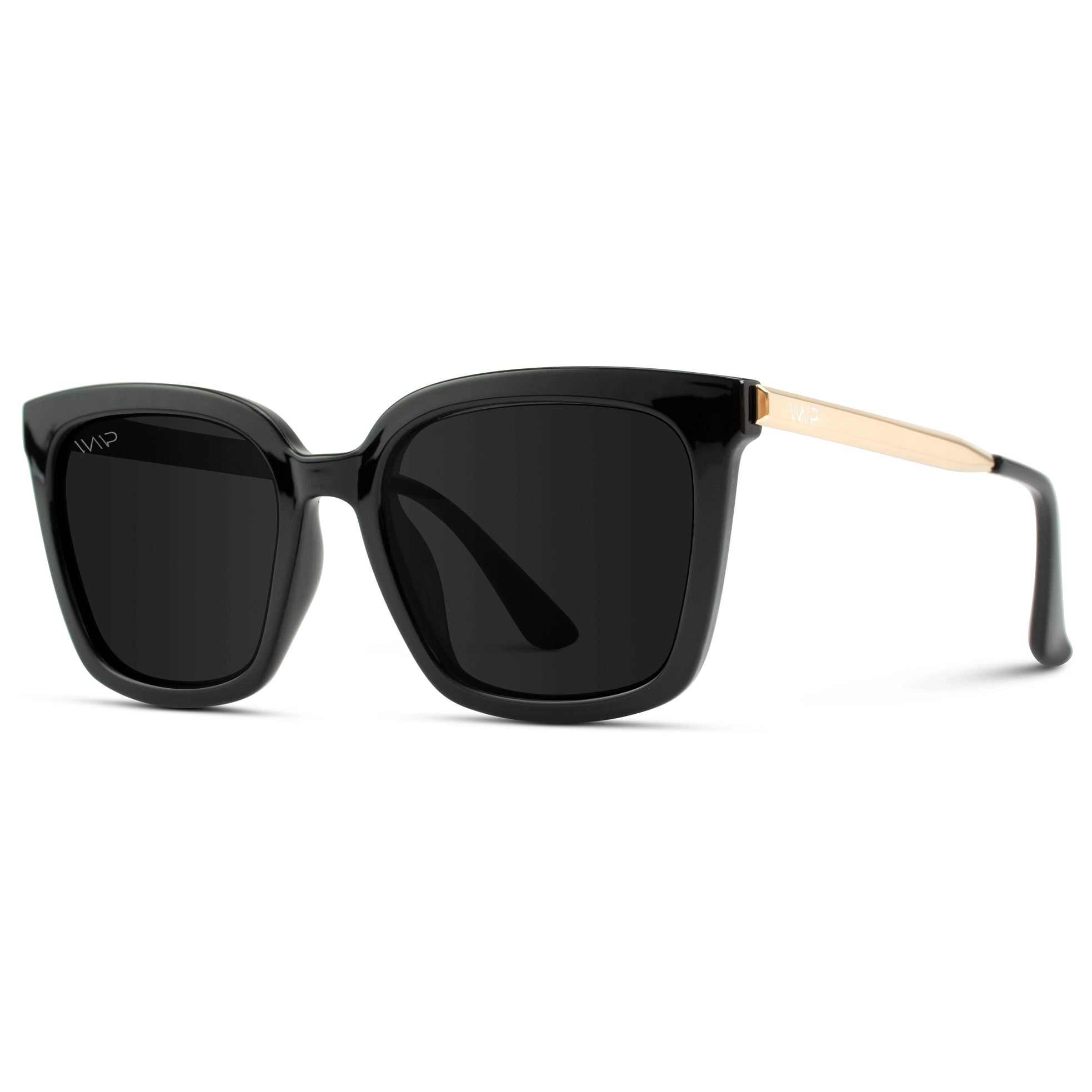 Madison Sunglasses in Black/Black