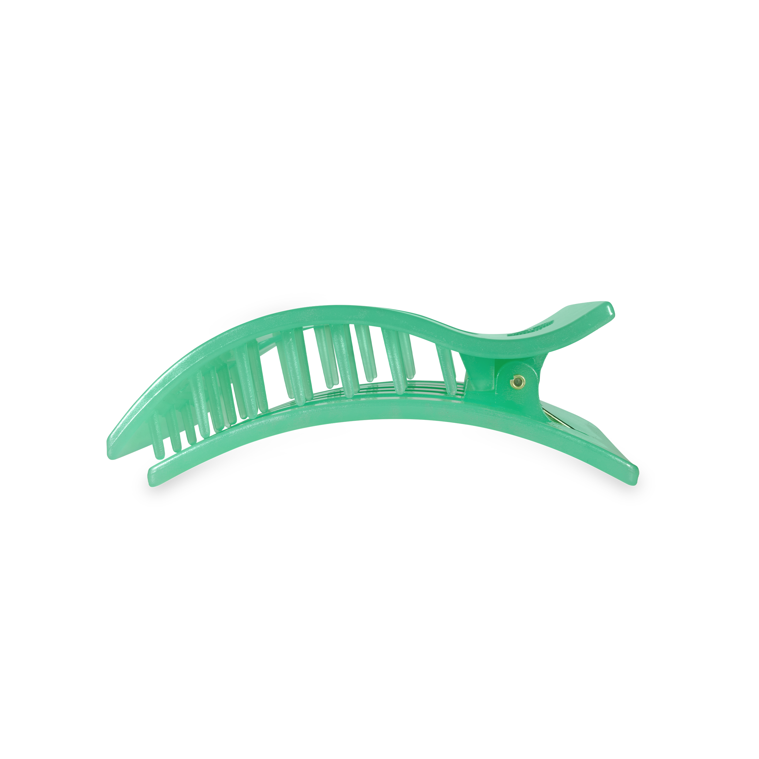 Flat Rectangle Hair Clip | Medium | Spring Splash