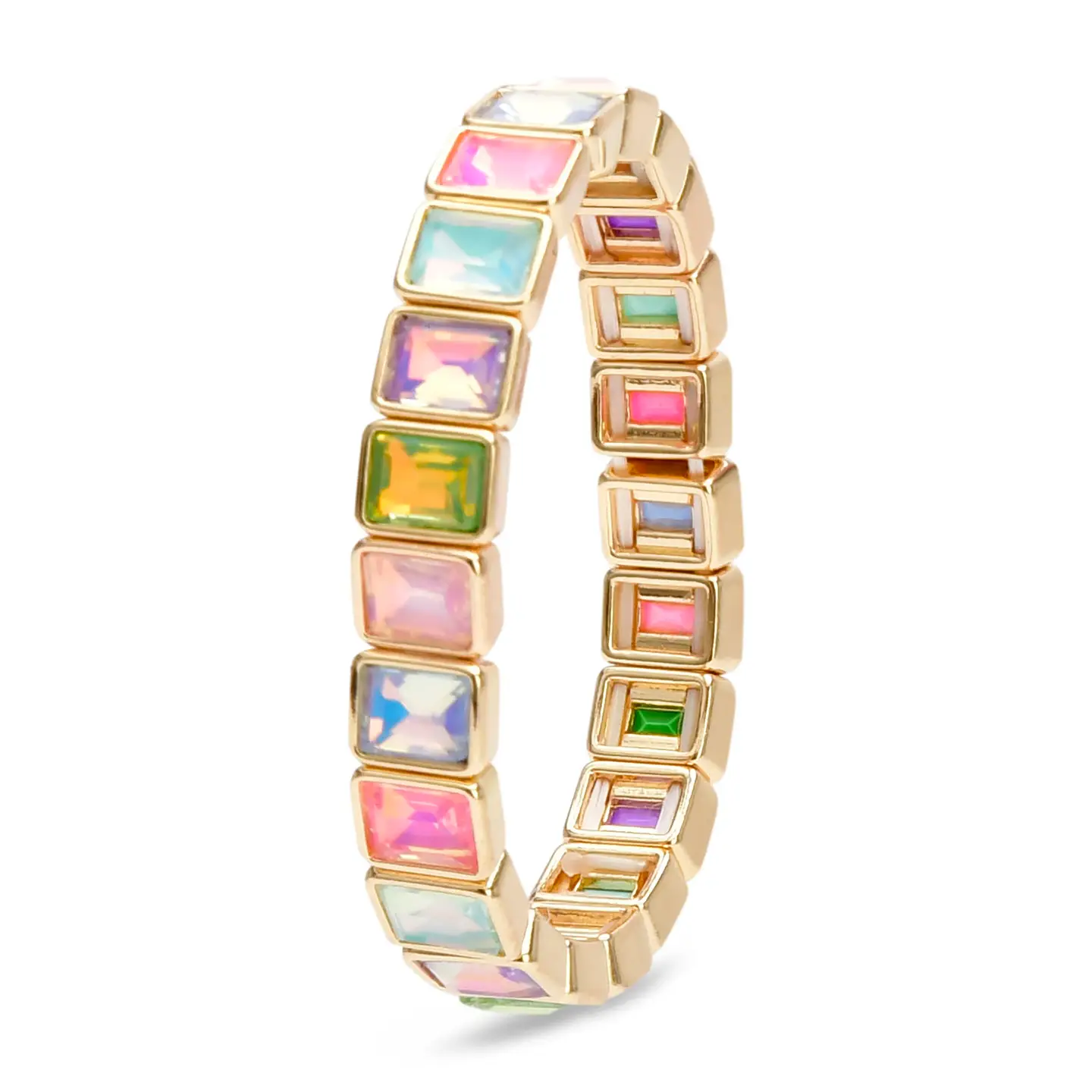 Multi Color Gem Bracelet