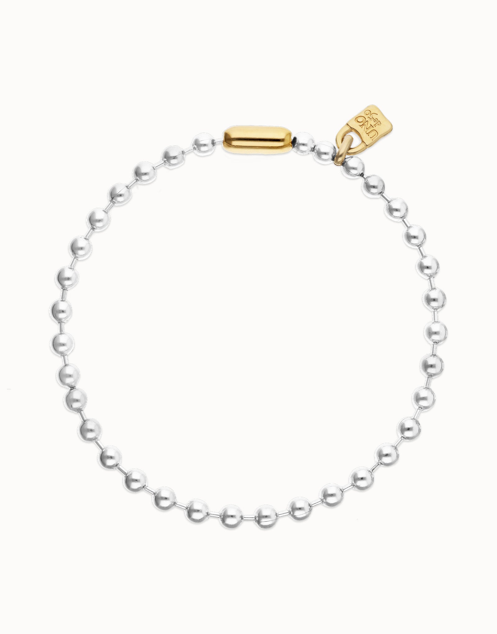Gold & Silver Ball Necklace