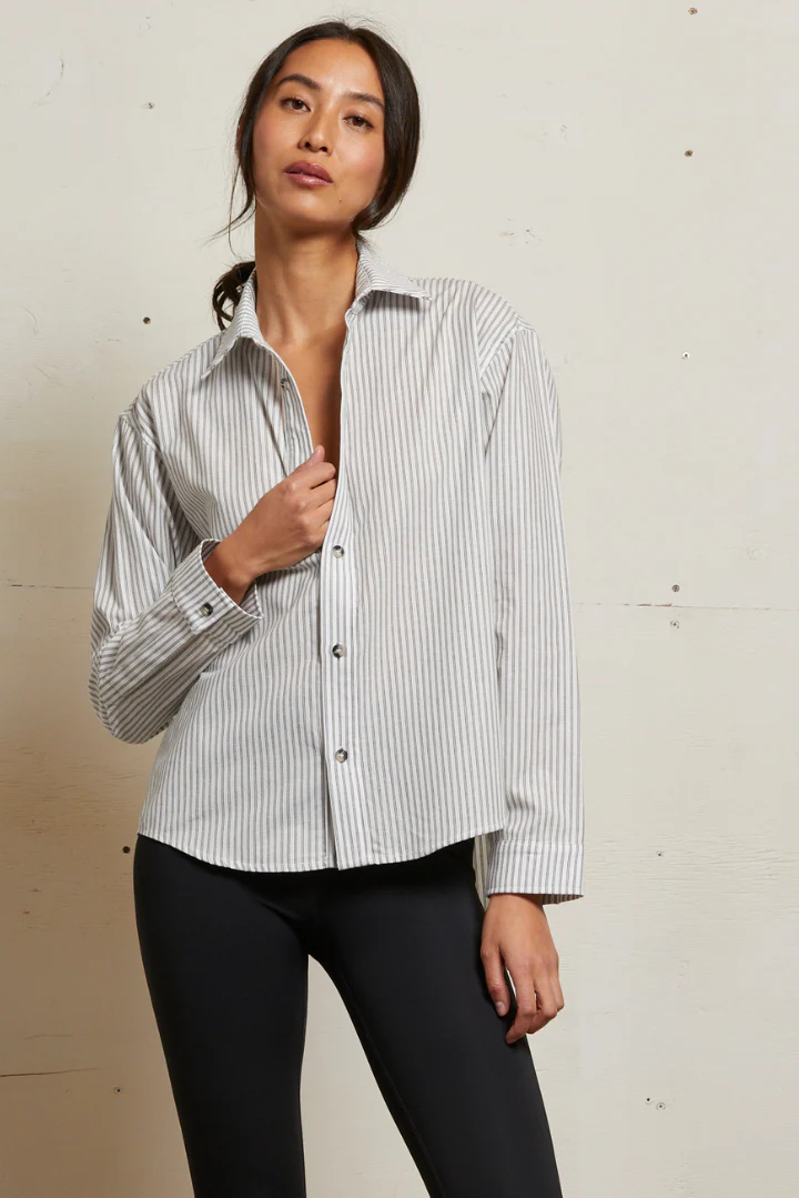 James Chute Cotton Poplin Button Down