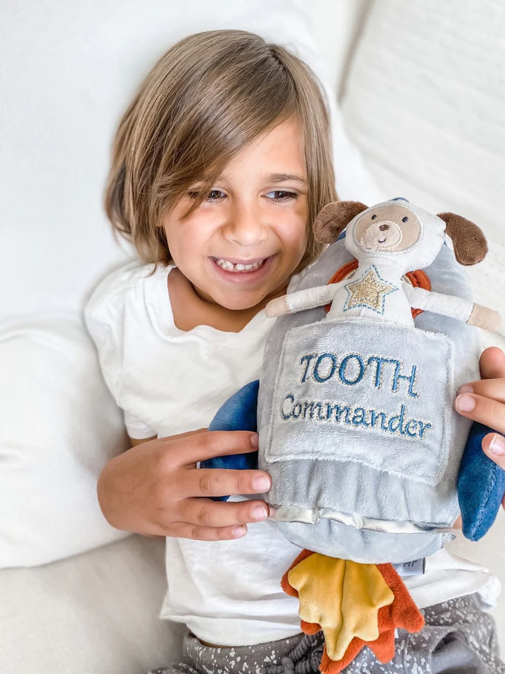 Tooth Commander Spaceship Pillow & Doll Set