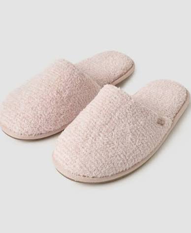 CozyChic® Slippers - Heathered Dusty Rose