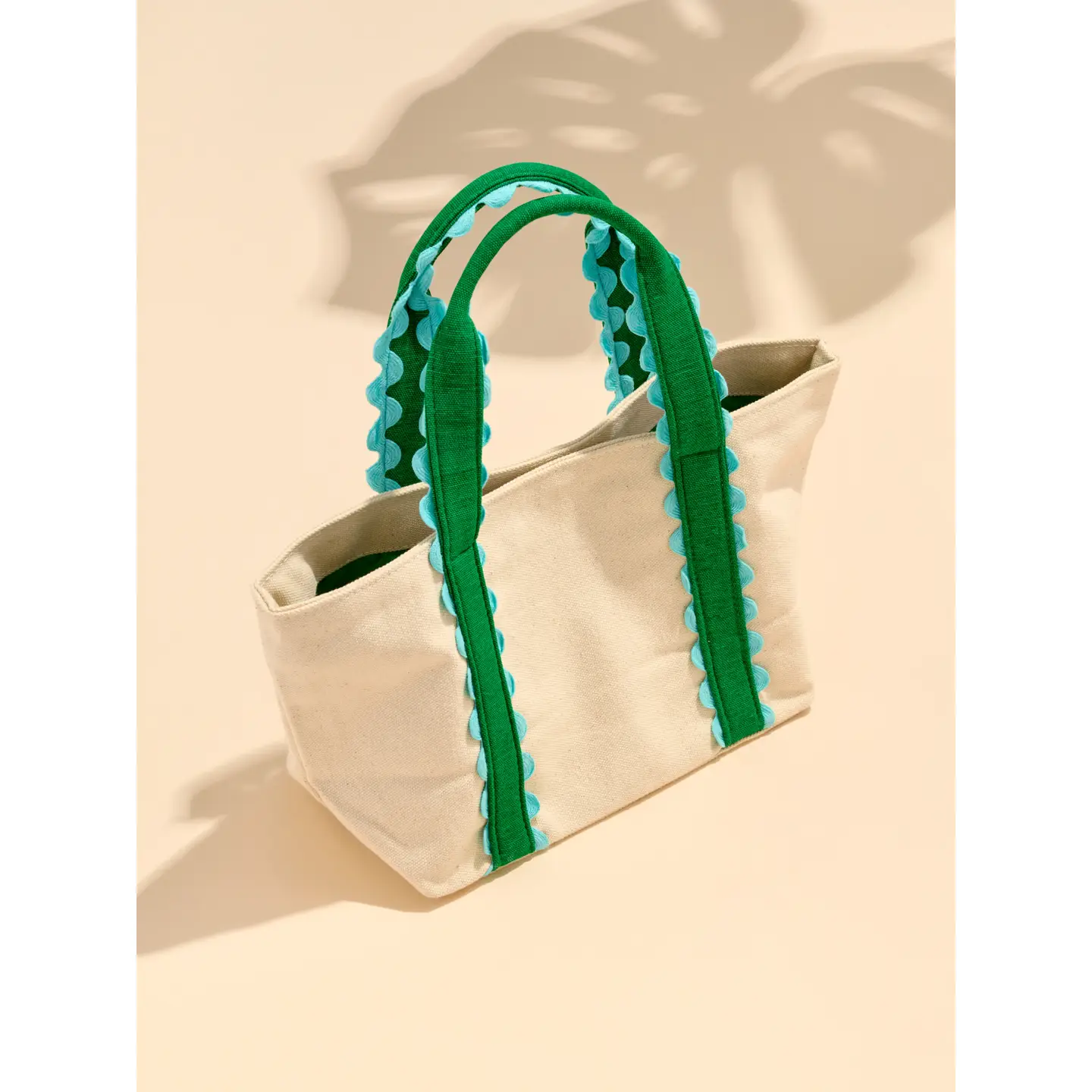 Green Poppy Mini Tote