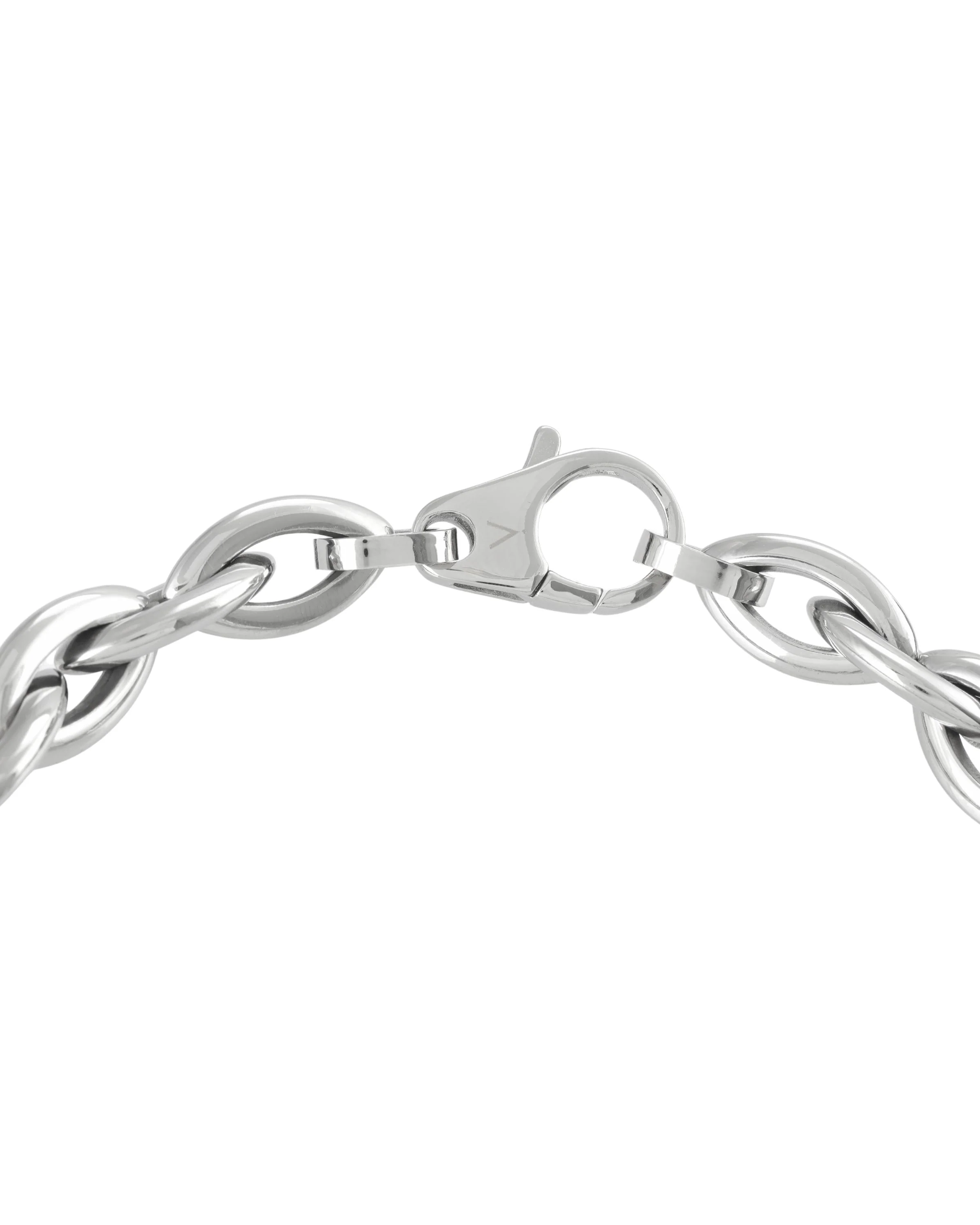 Silver Bold Link Chain Necklace