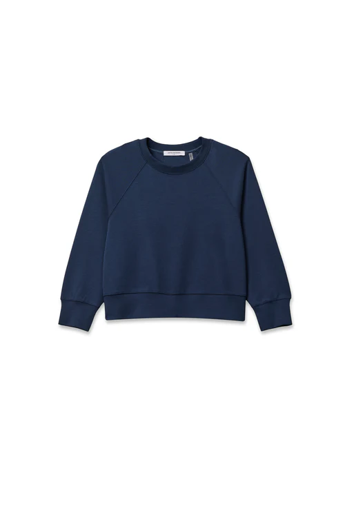 Navy Nell Travel Raglan Sweatshirt