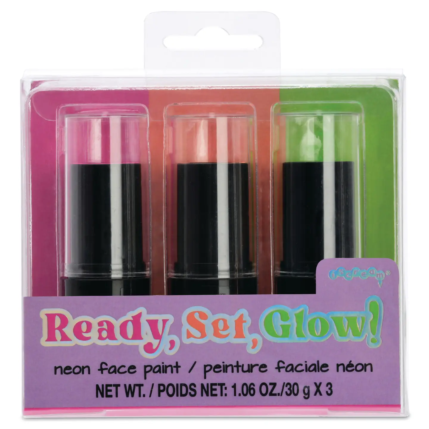 Ready, Set, Glow! Neon Face Paint Set