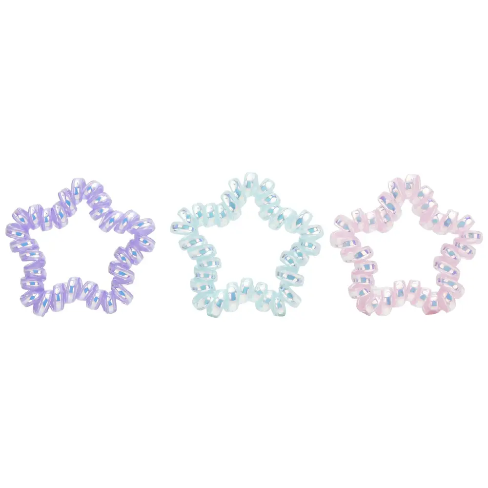 Star Coil Hair Tie Set