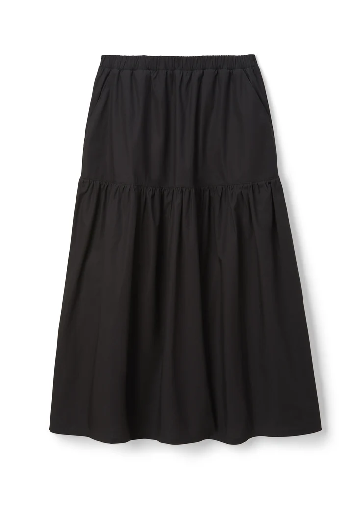 Arielle Poplin Long Skirt