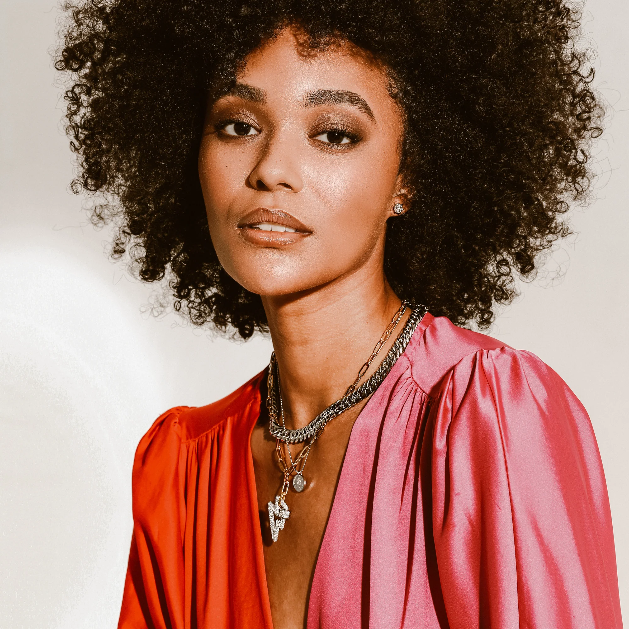 The Lightning Layered Necklace Set