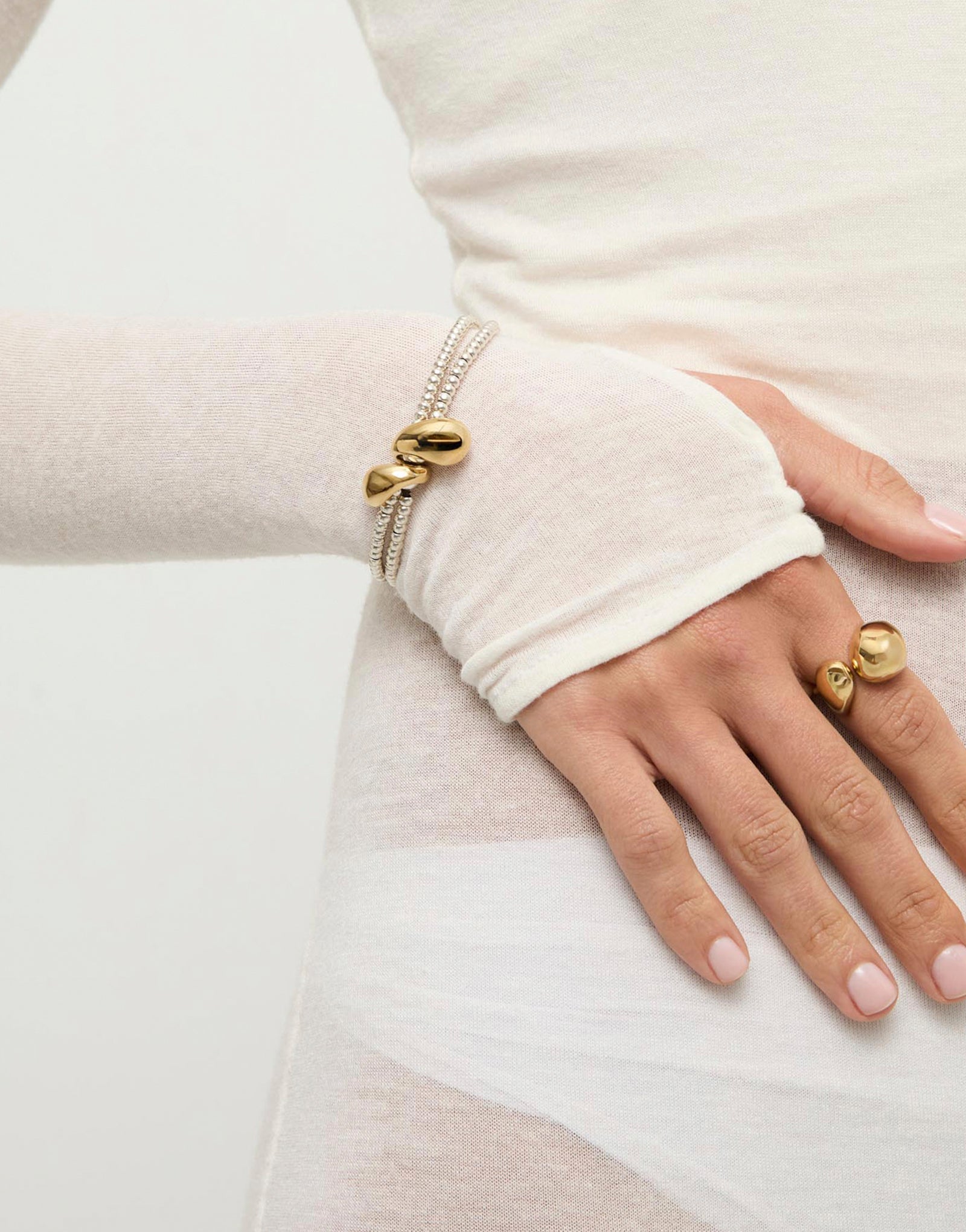 Axis Gold & Silver Bracelet