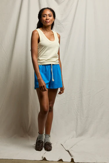 Cobalt Layla French Terry Sweat Shorts