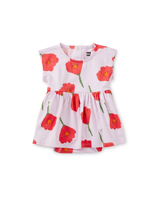 Flores Nopales Baby Bodysuit Dress