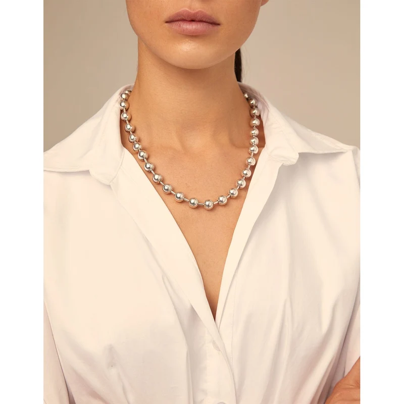 Silver Snowflake Necklace