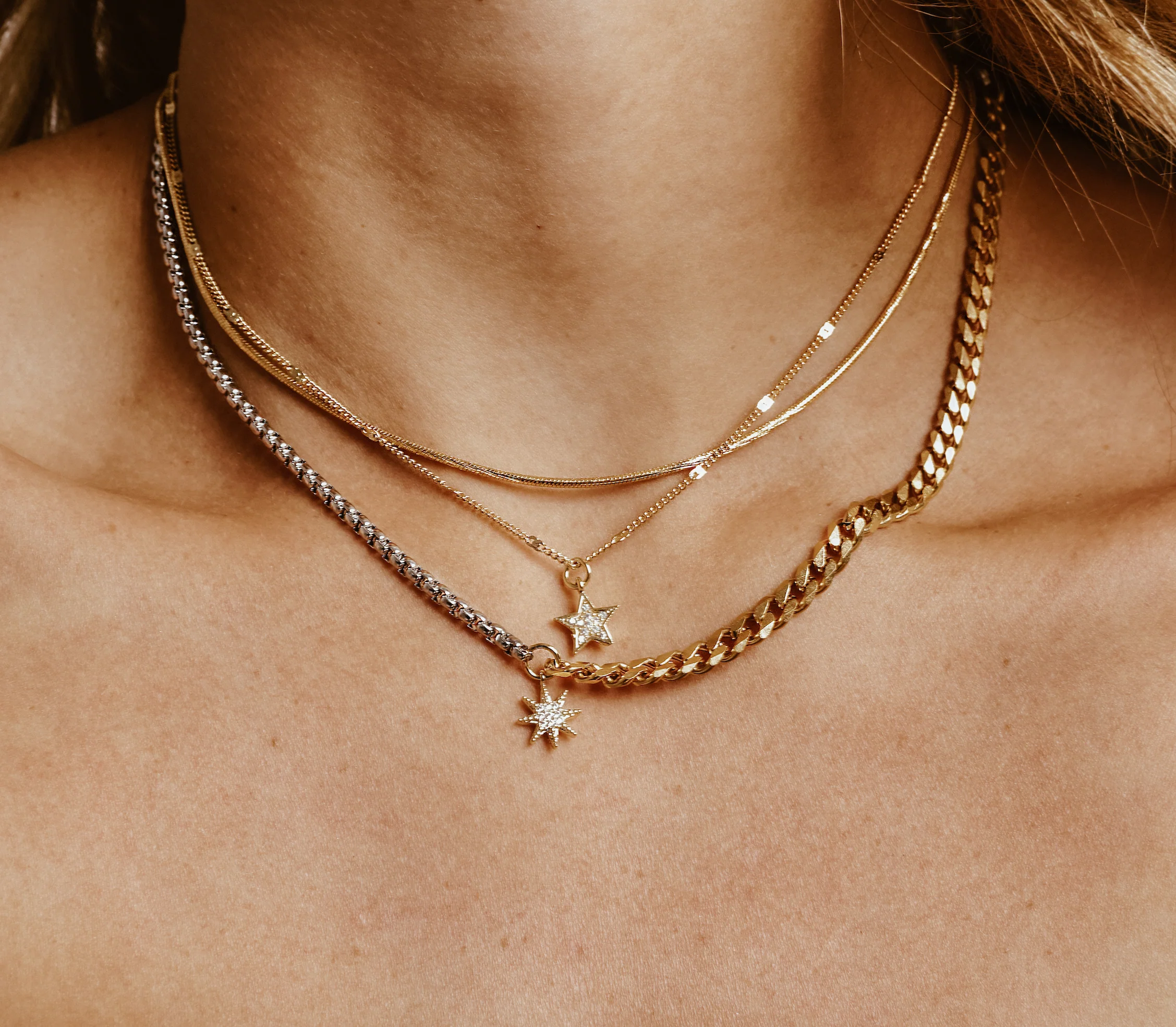Up High Layered Necklace Set