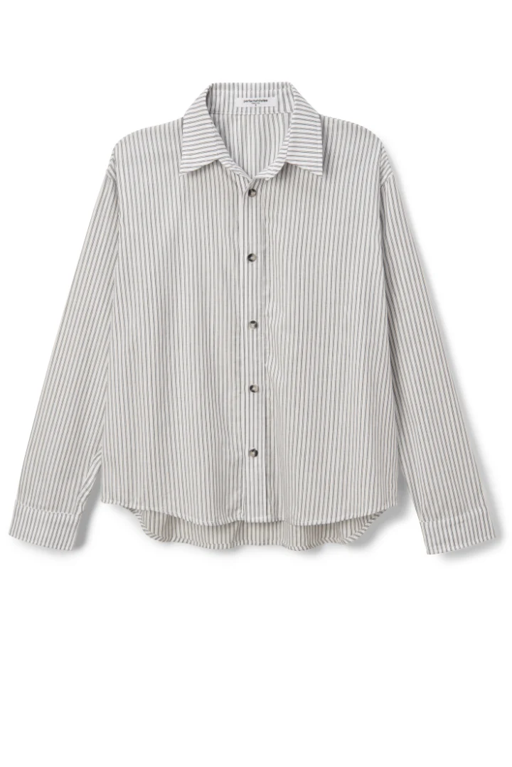 James Chute Cotton Poplin Button Down
