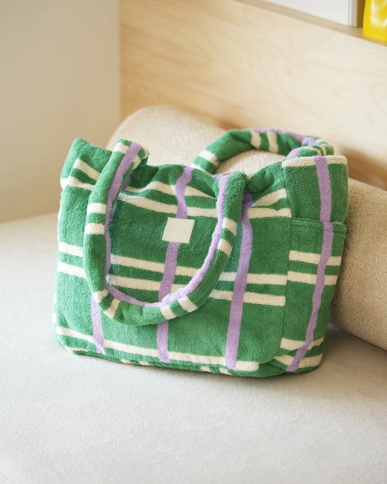 Garden Stroll Terry Tote Bag