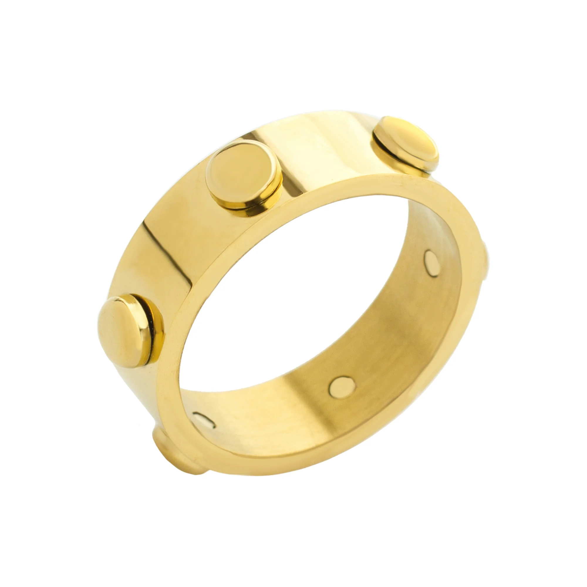 Gold Ballsy Ring