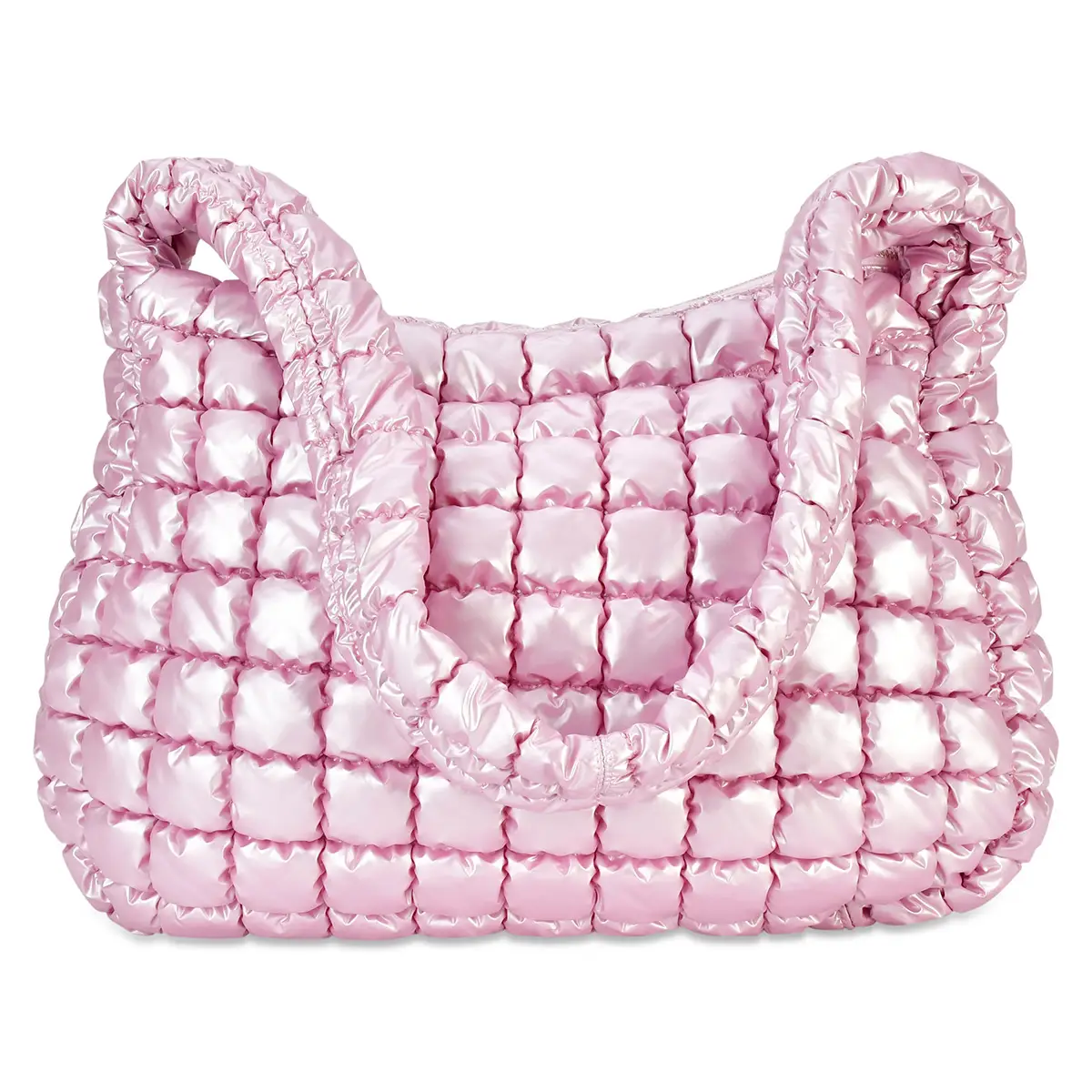 Icy Rose Puffer Sling Bag