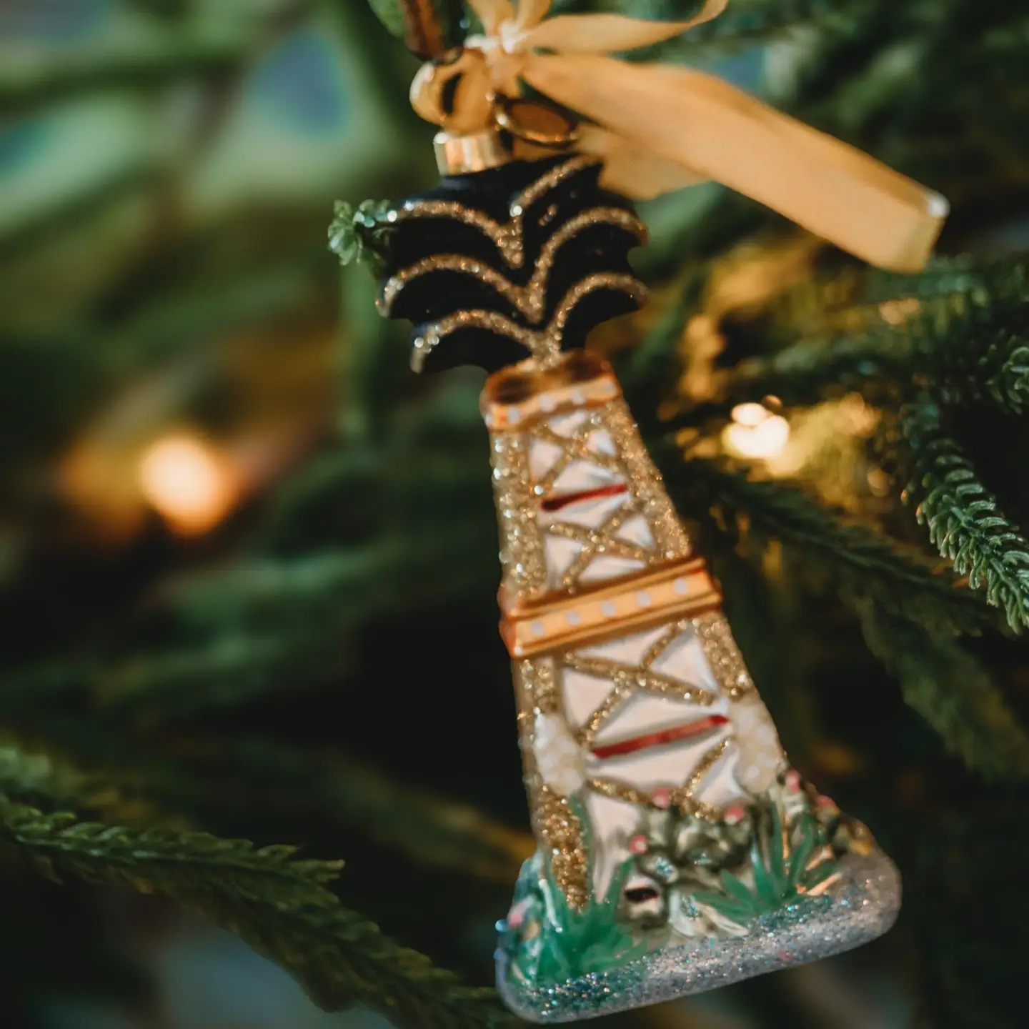 Texas Oil Derrick Christmas Ornament – 2026