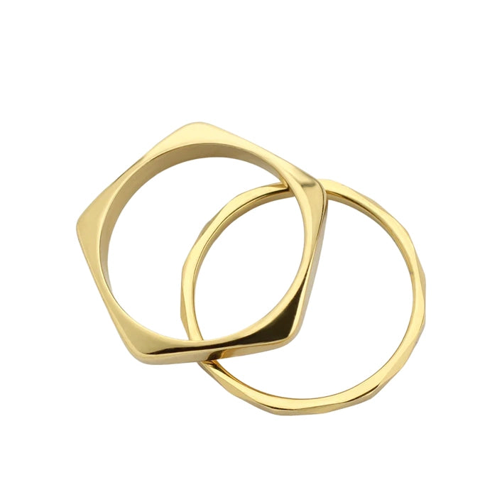 Thin Stack Ring Set