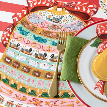 Twelve Days of Christmas Bell Placemats
